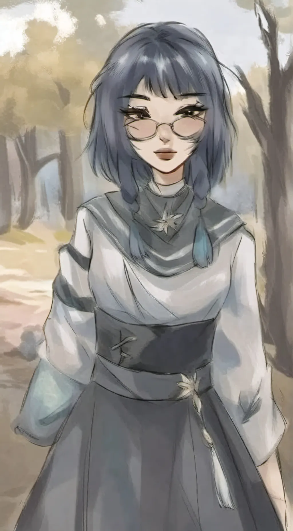 ai character: ♡=[ Eylül ]=♡ background