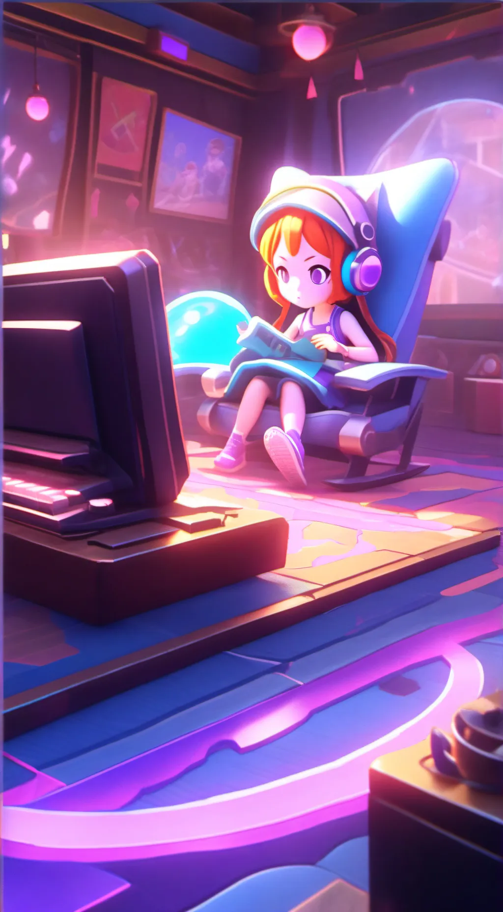 ai character: commenter background