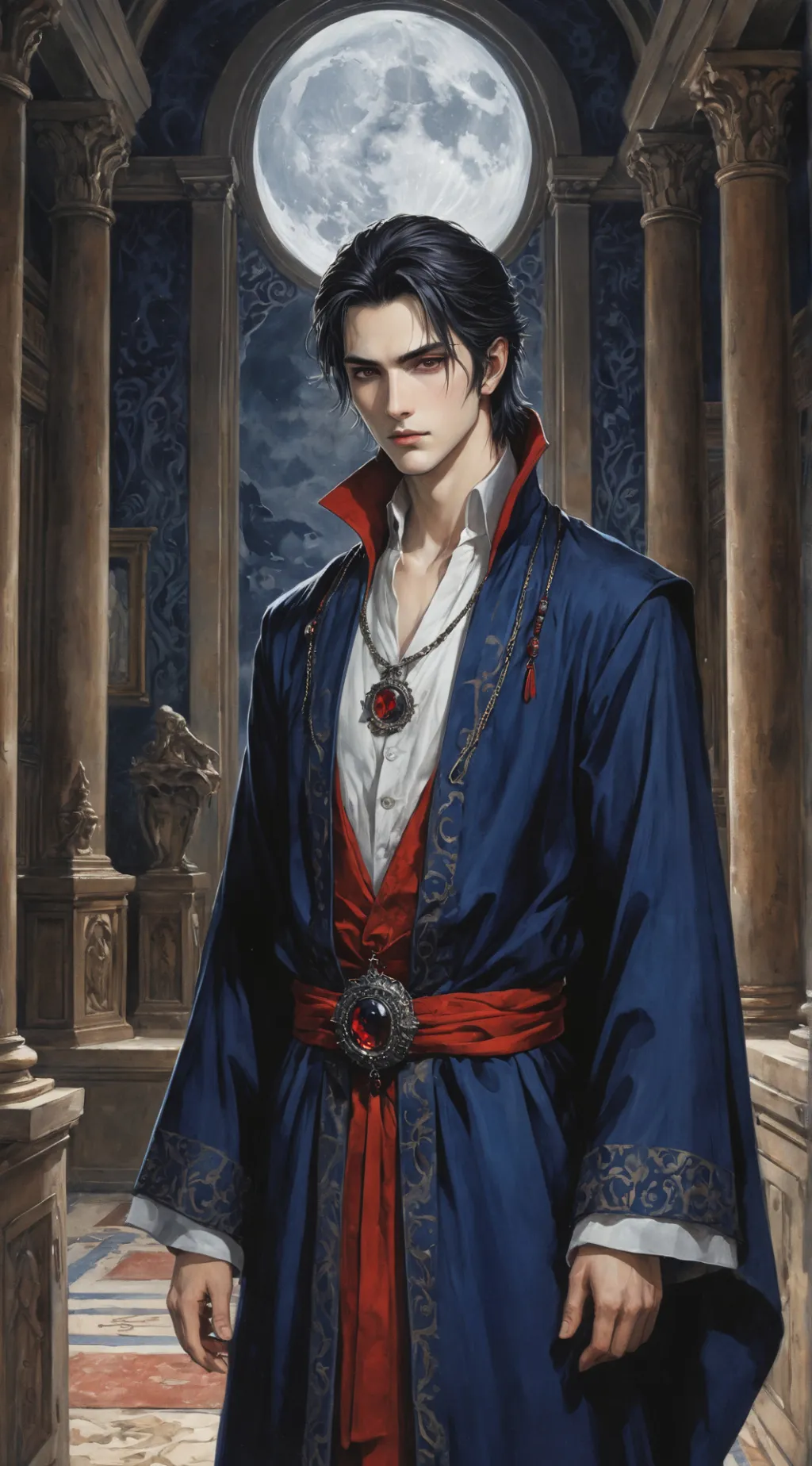 ai character: Lucien background