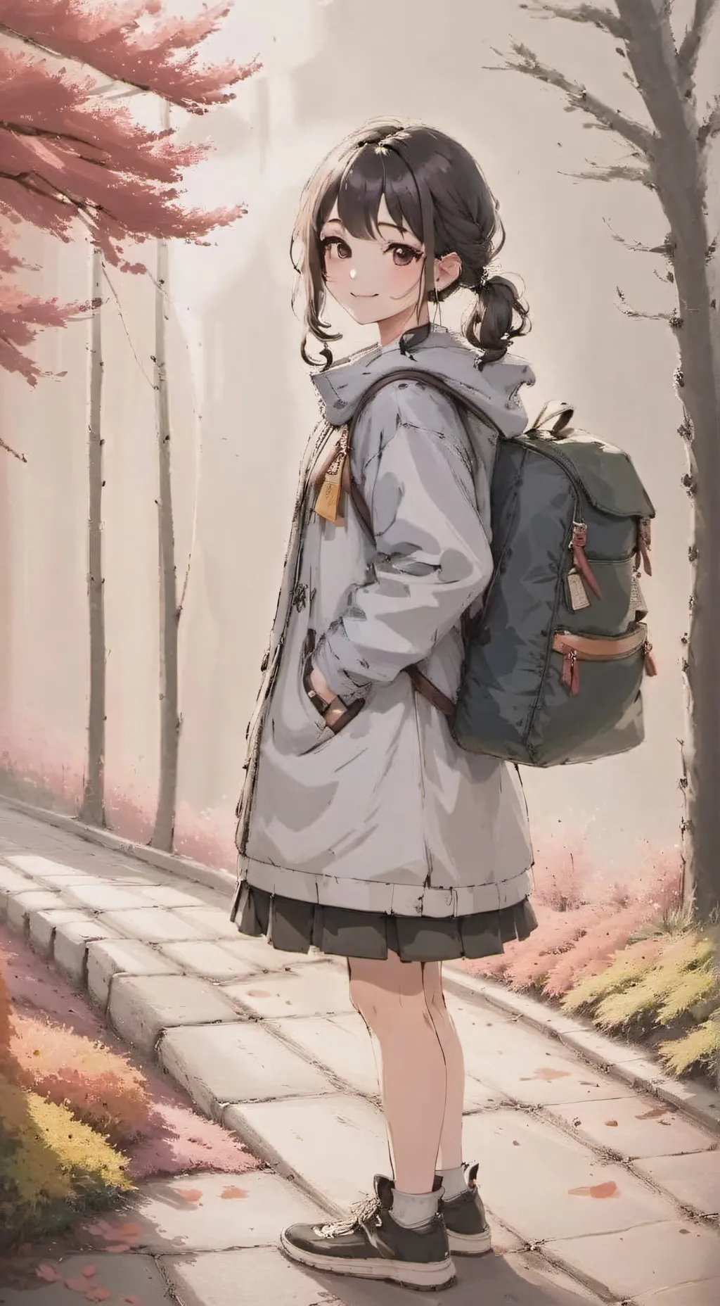 ai character: emili background