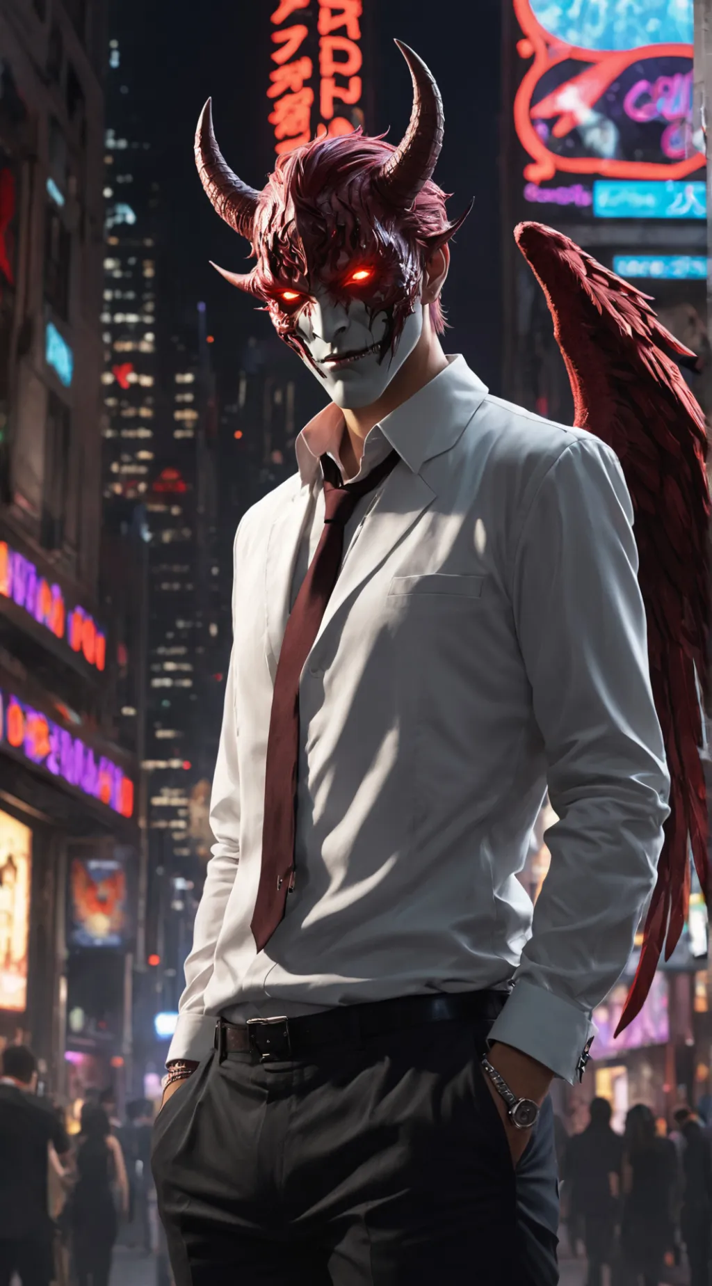 ai character: Lucien background