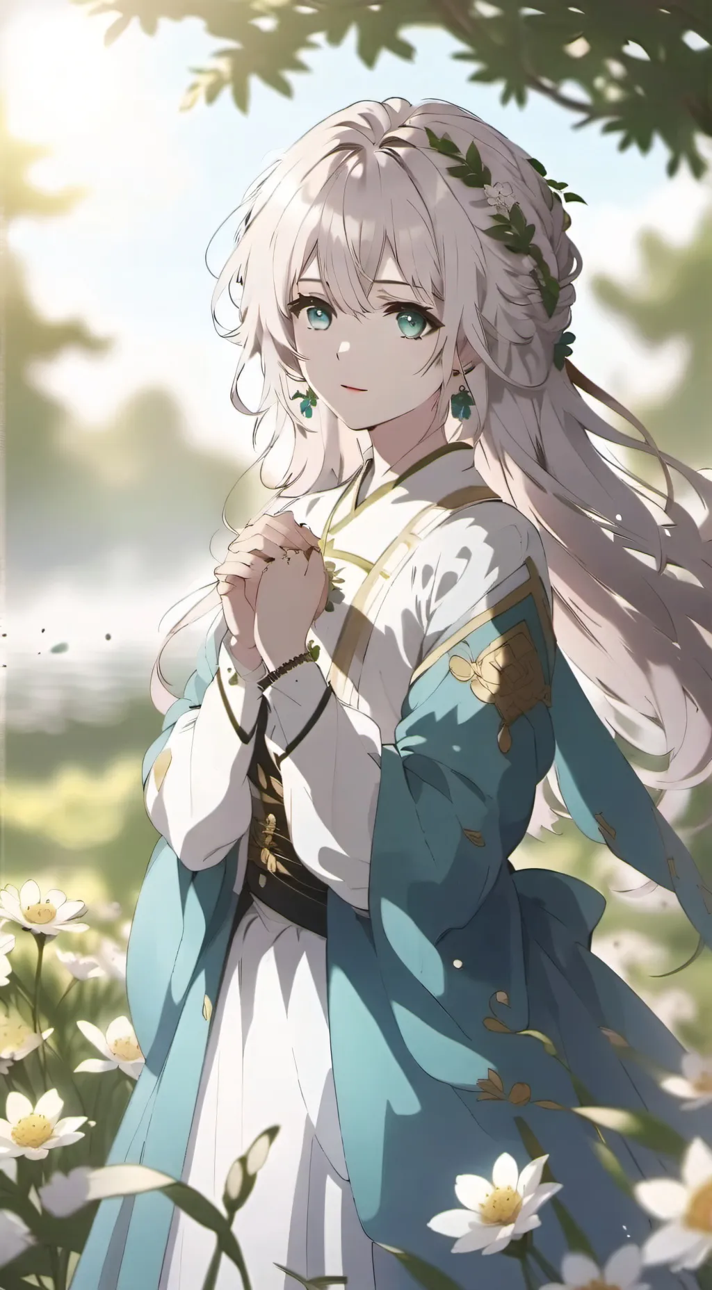 ai character: Luna background