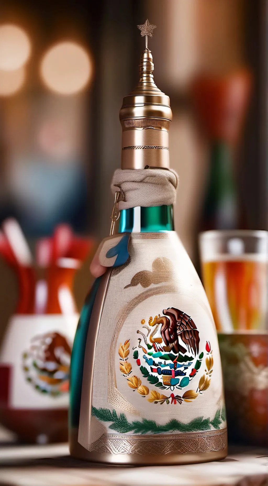 ai character: rusia y México  background