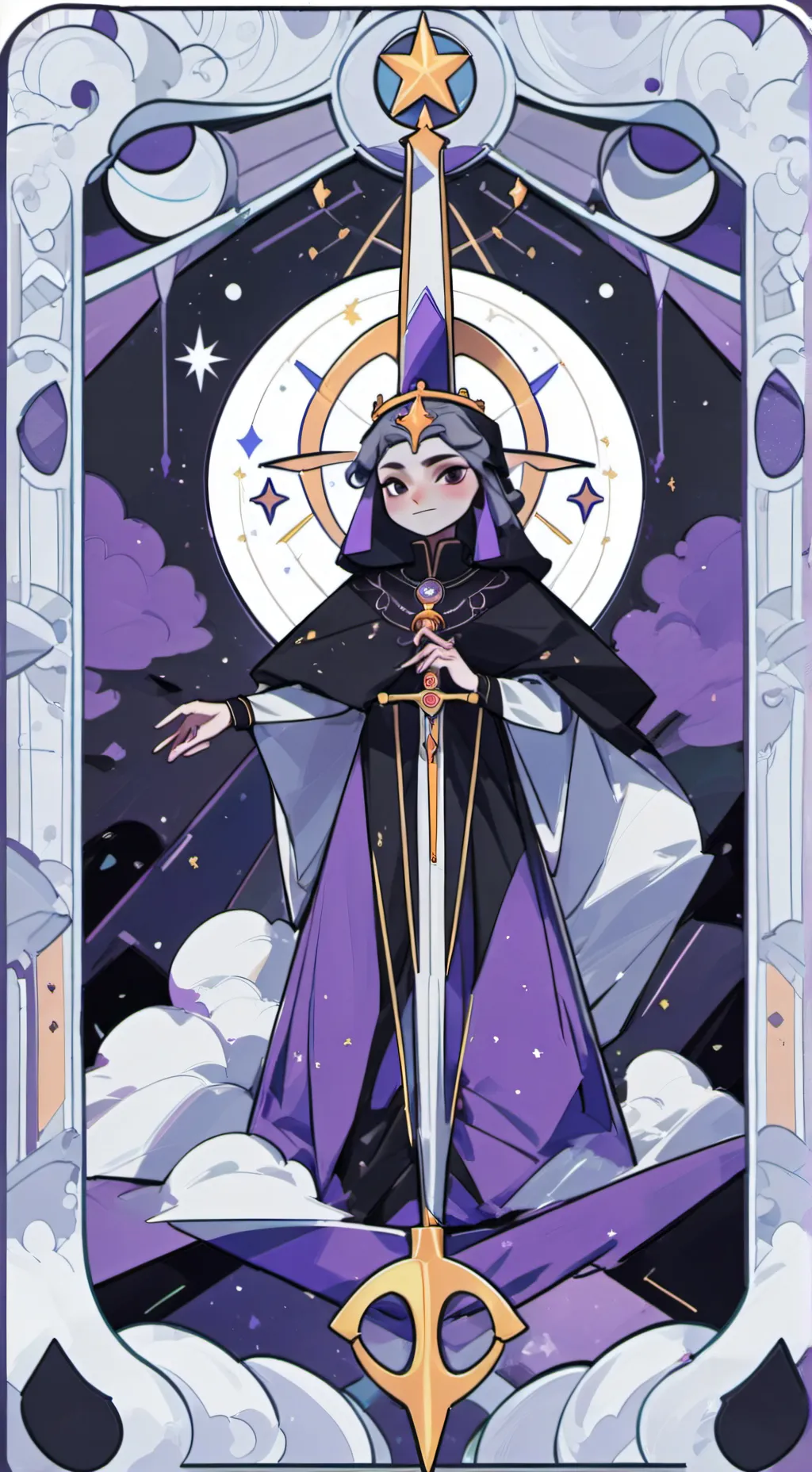 ai character: pengu background