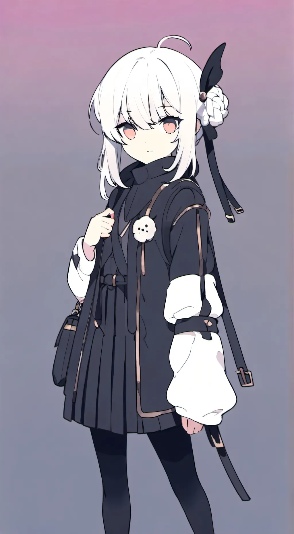 ai character: Two time yandere background