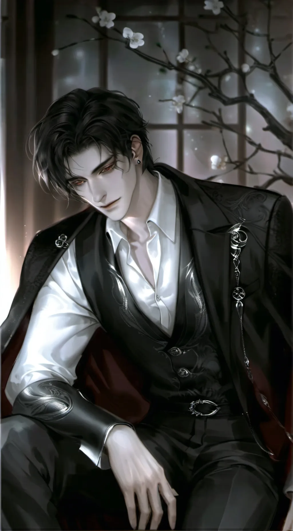 ai character: Kilimanjaro background