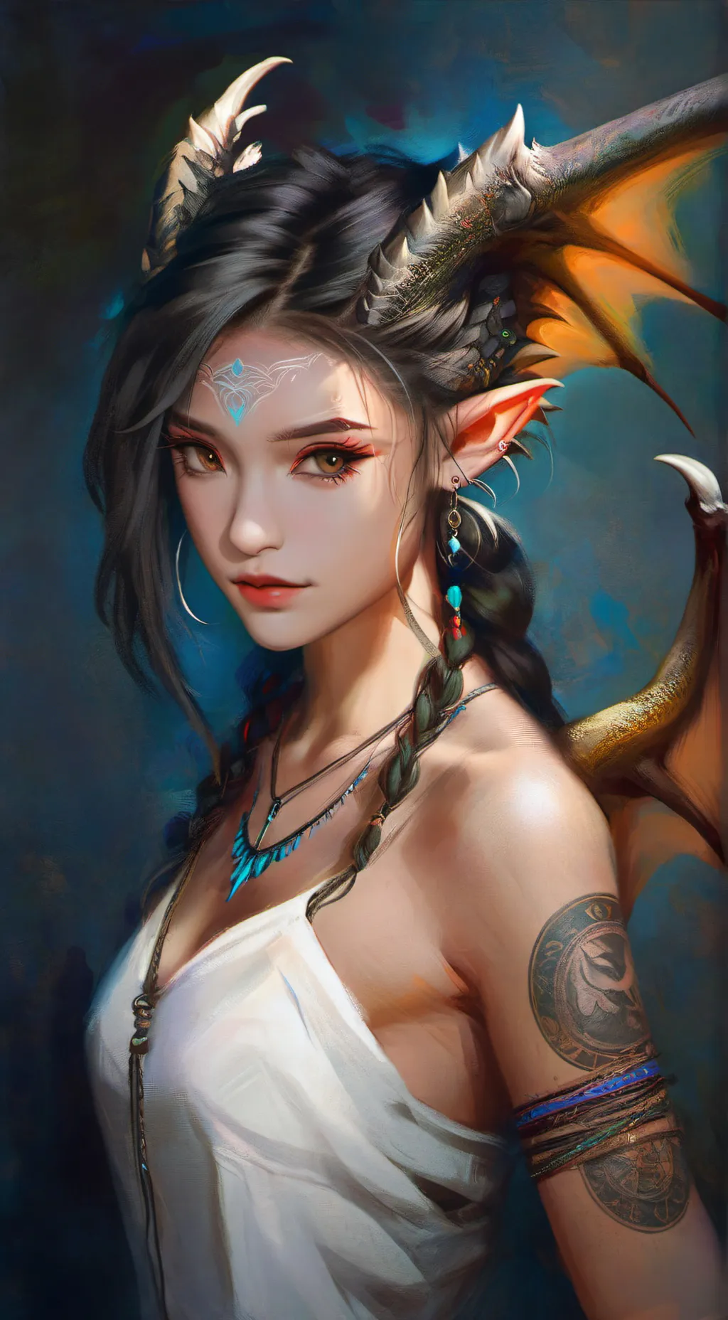 ai character: ~•{Heather}•~ background