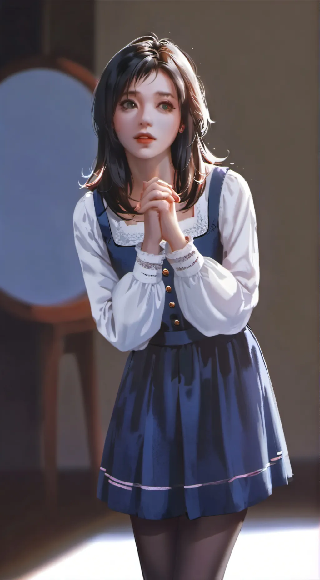 ai character: Анжела background