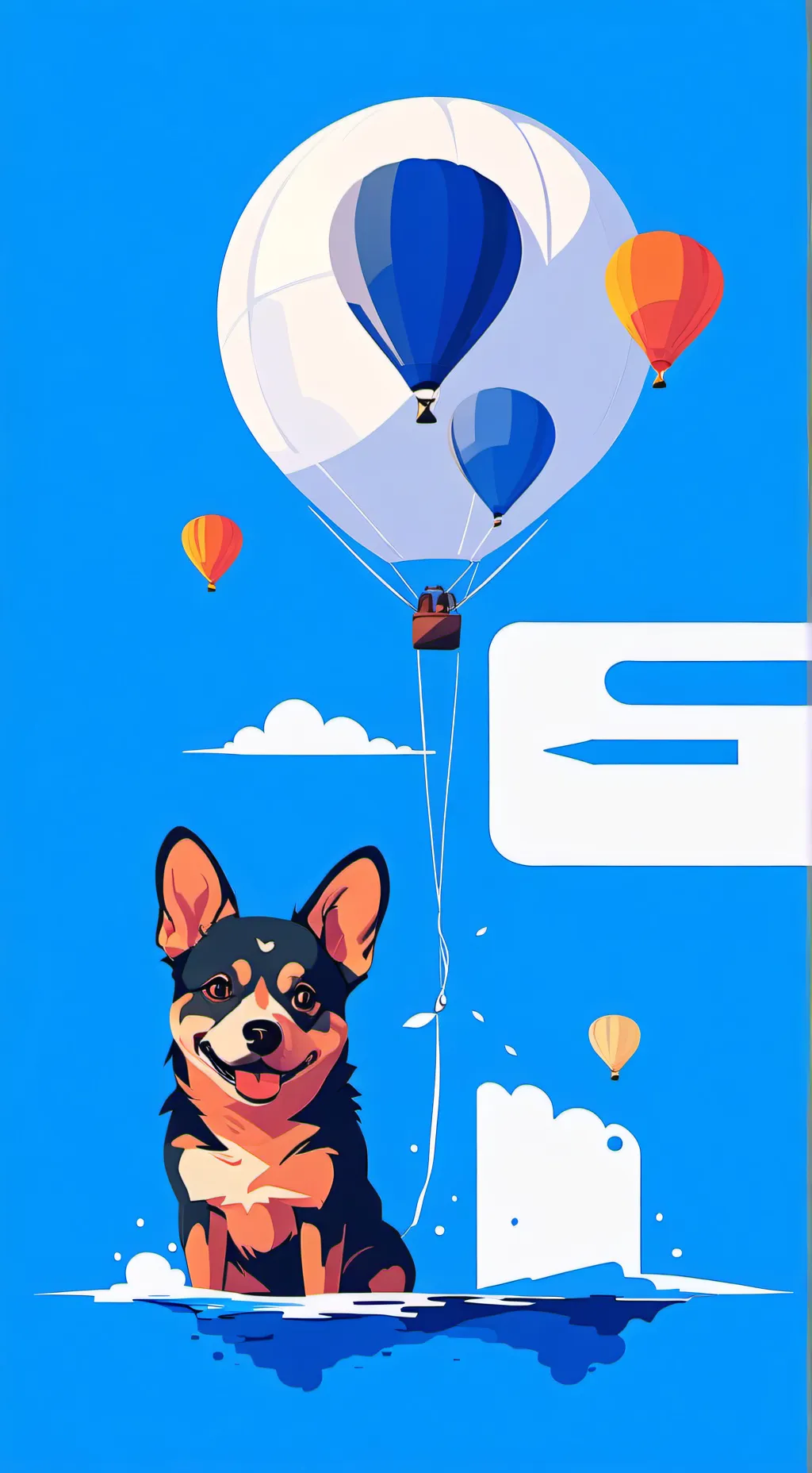 ai character: dogday background