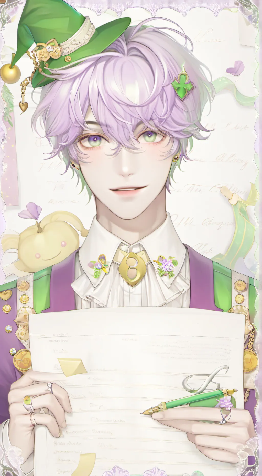 ai character: bittergiggle background