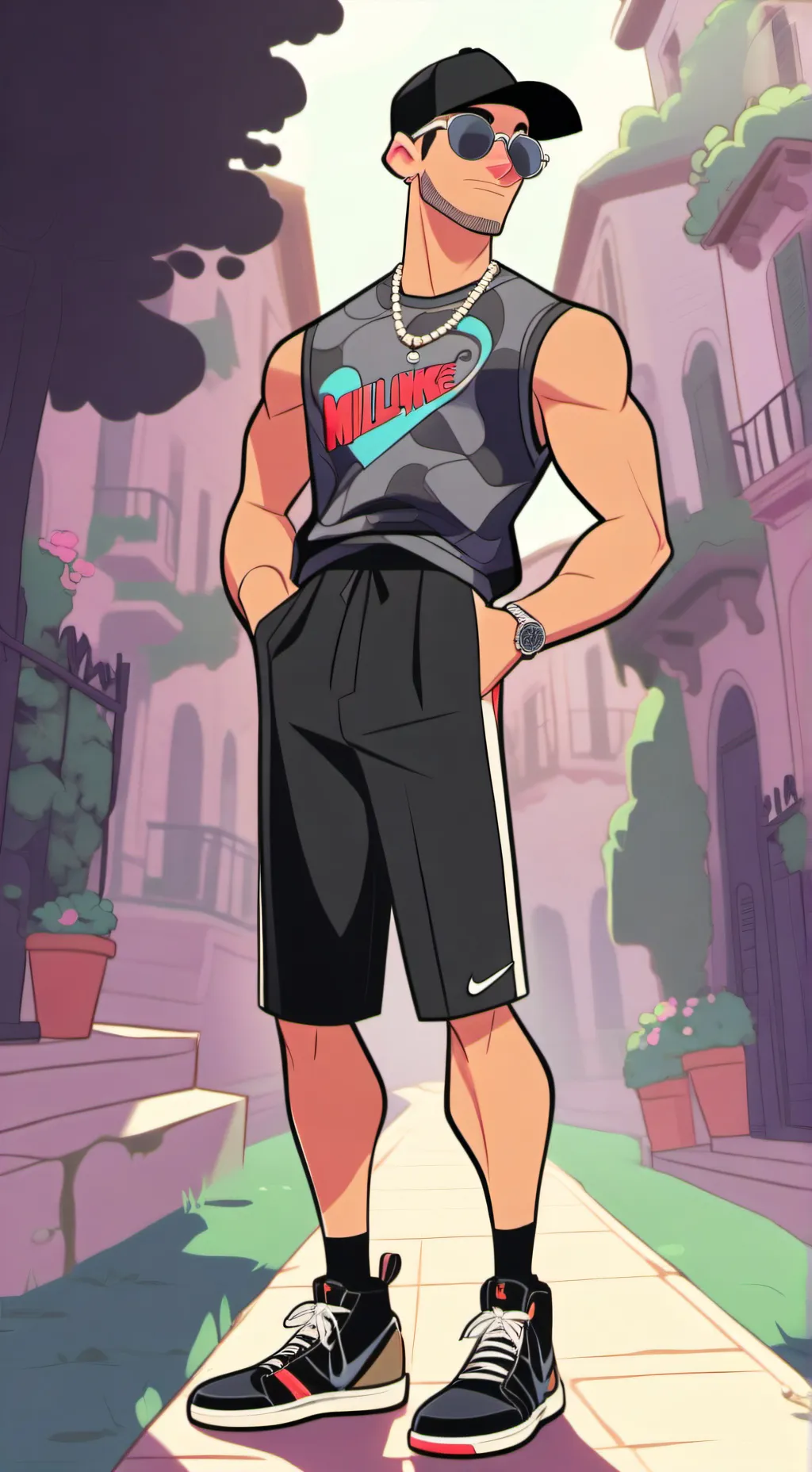 ai character: maranza background