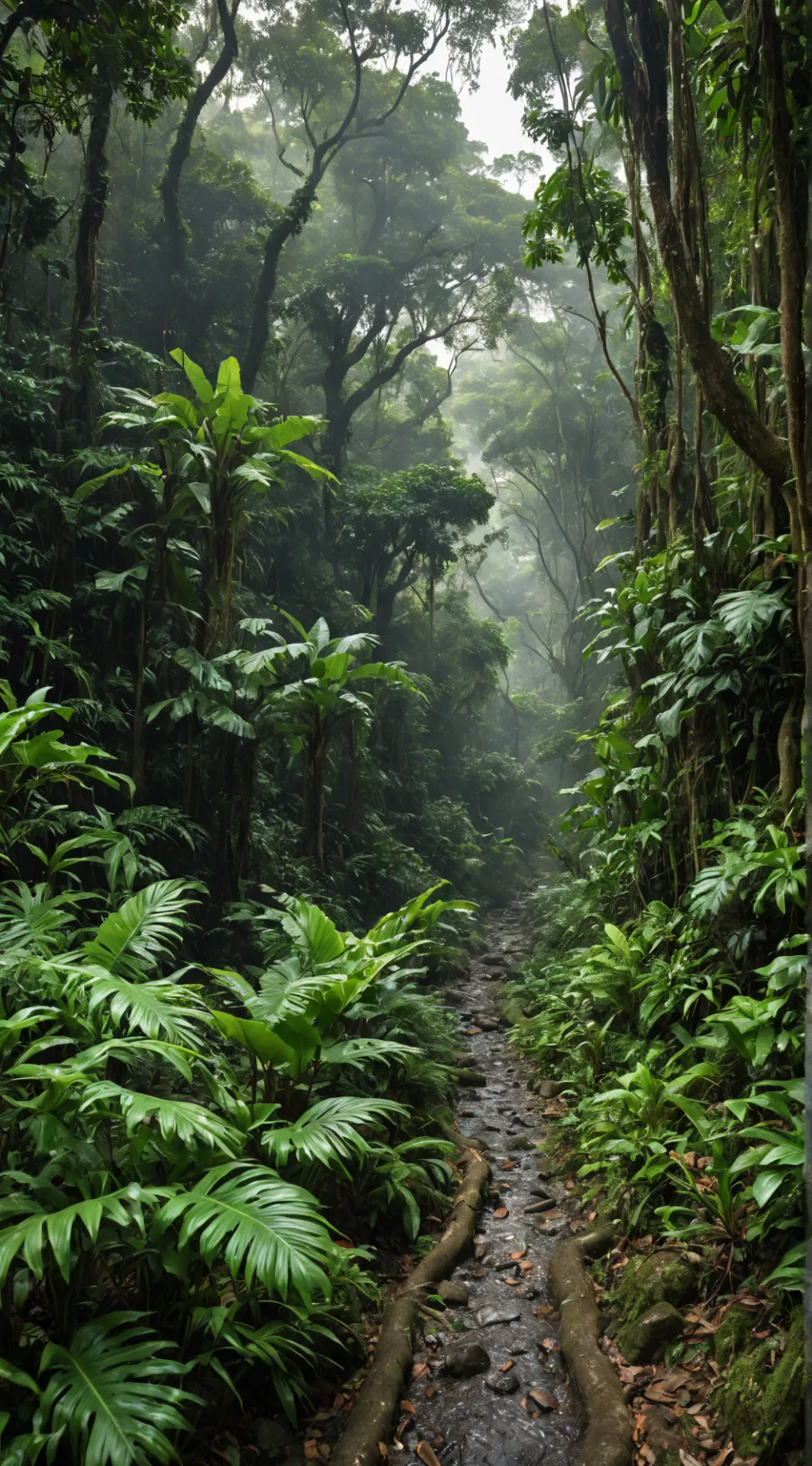 ai character: monster land background