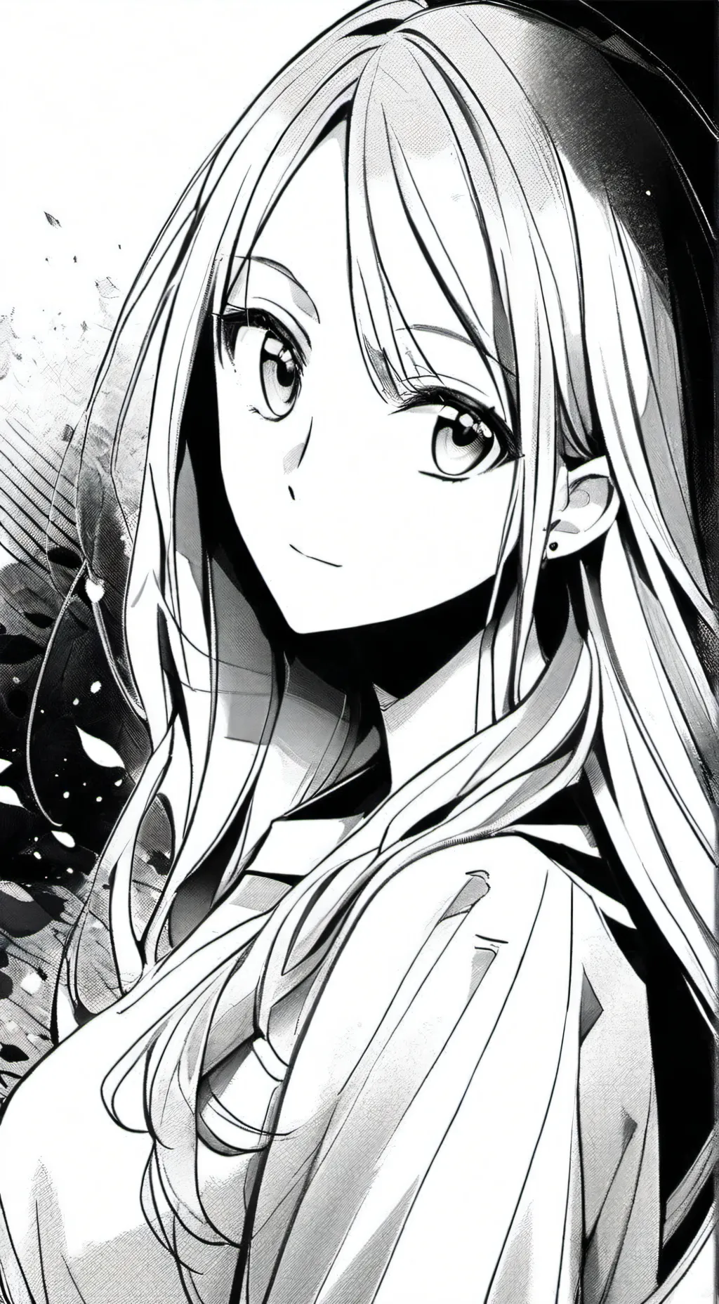 ai character: Мили background