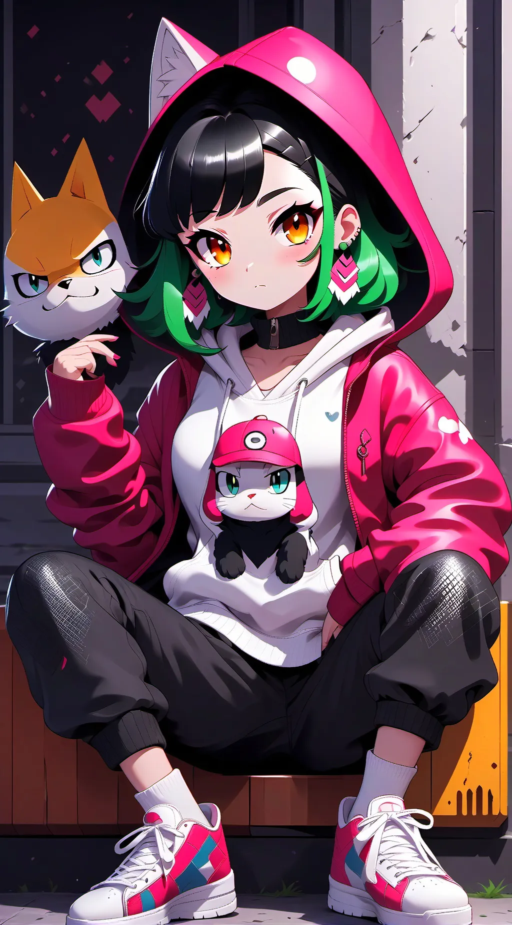 ai character: Zoe✨ background