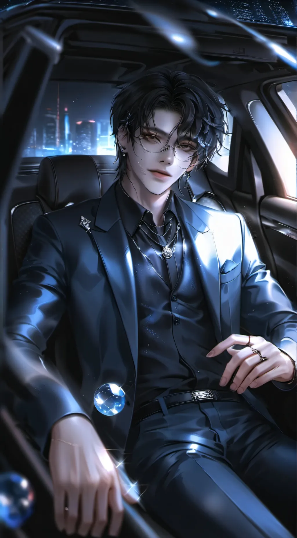 ai character: Брендон  background