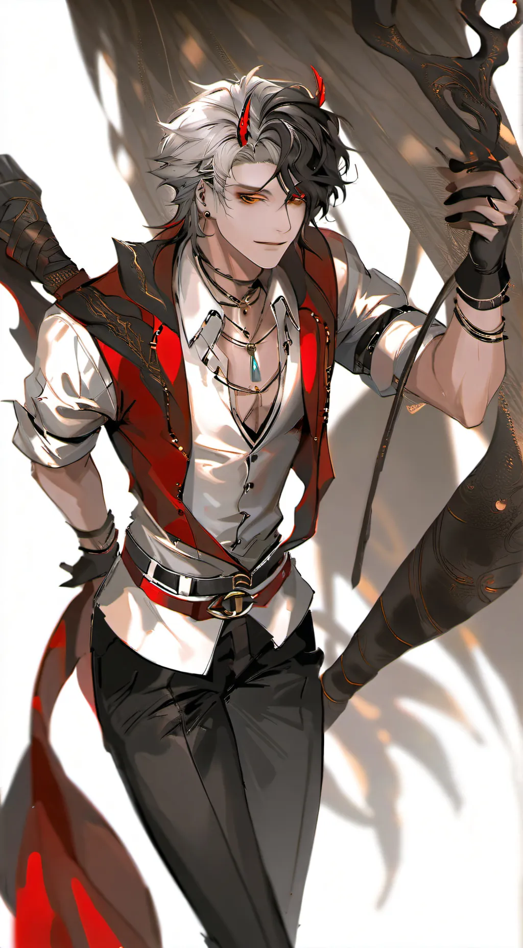 ai character: Alastor  background