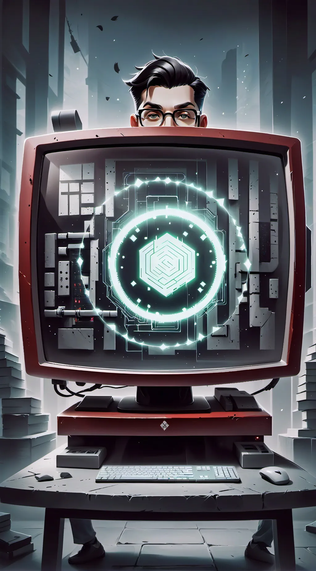 ai character: я background