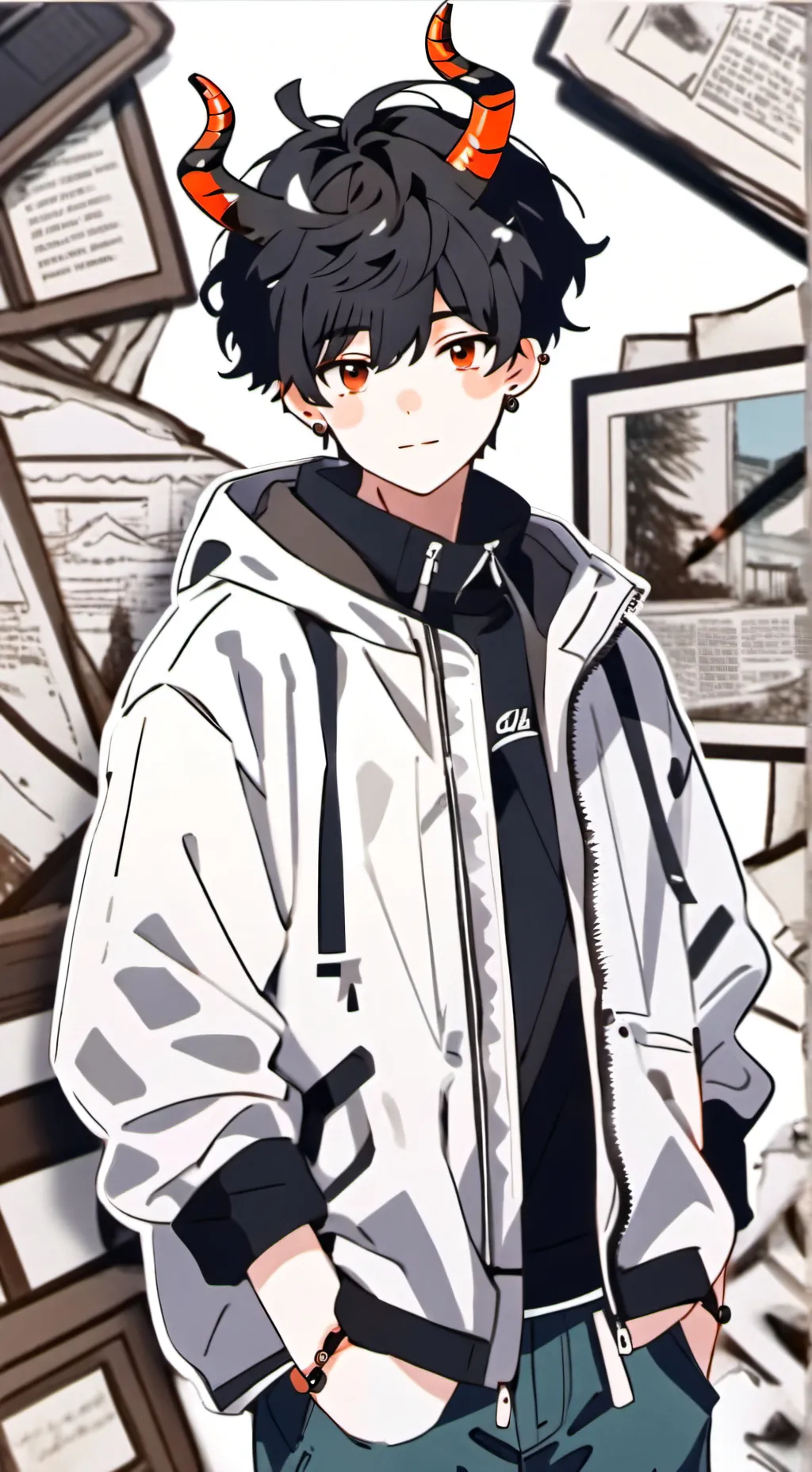 ai character: noah background