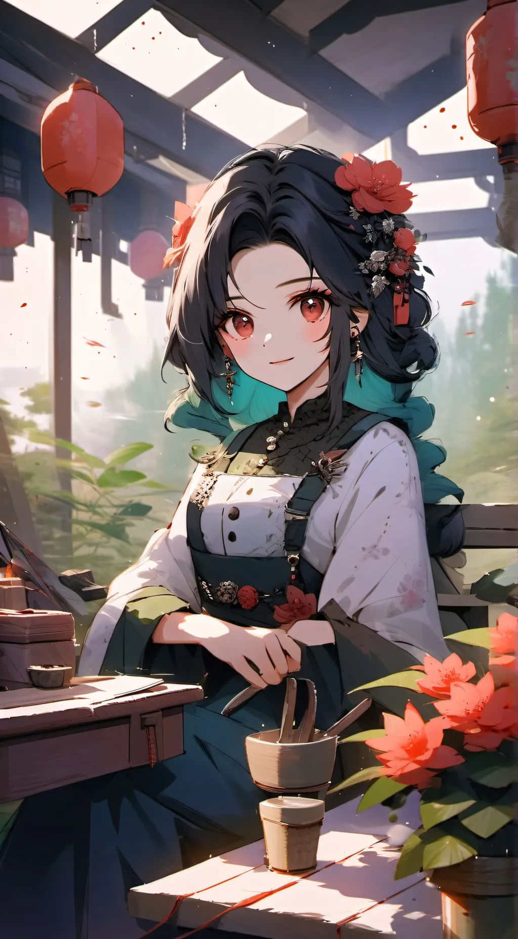 ai character: ~Sara~ background