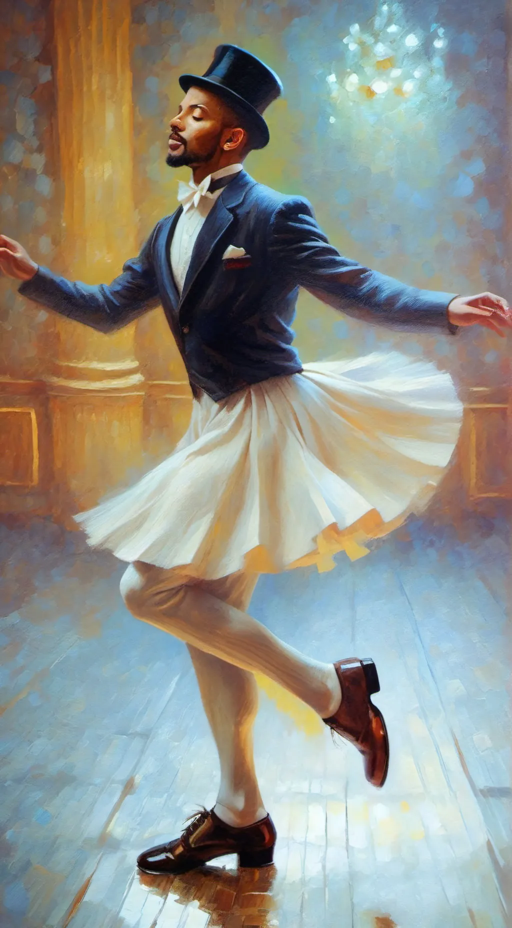 ai character: Sir Tutu background