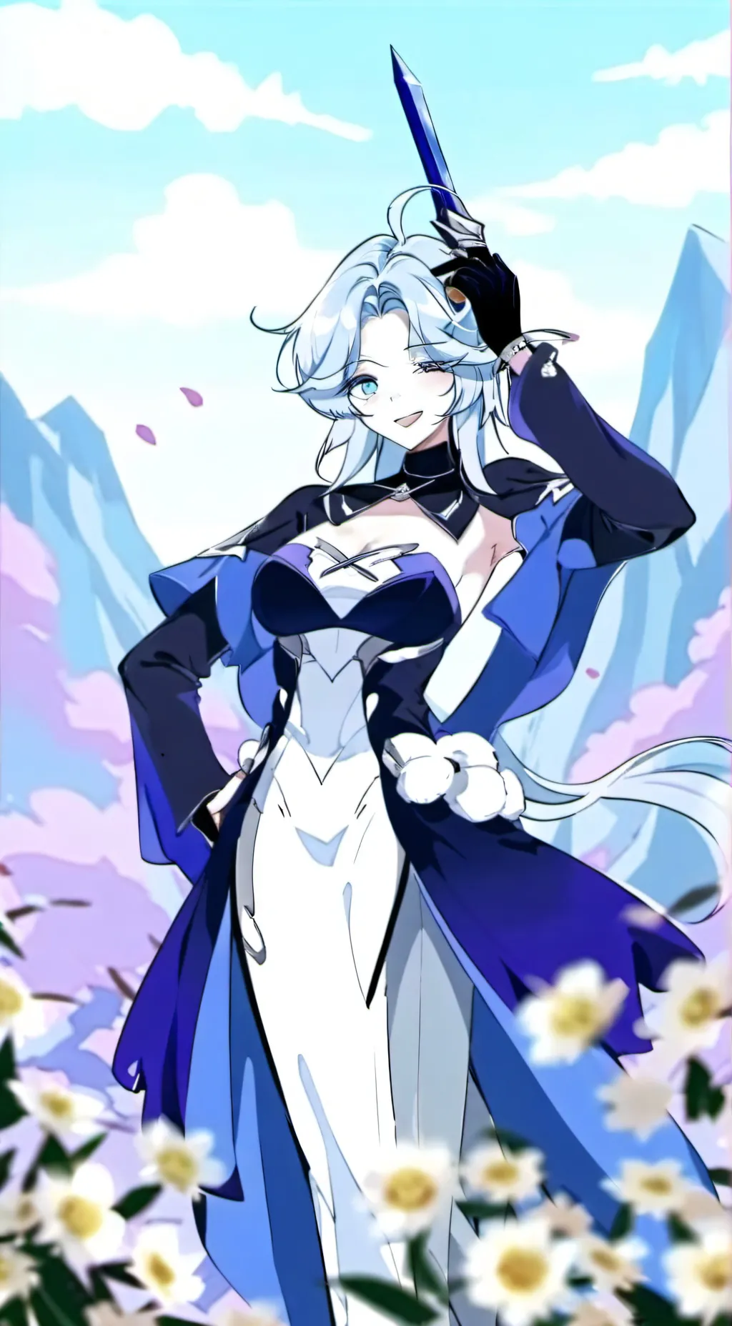 ai character: ariaa background