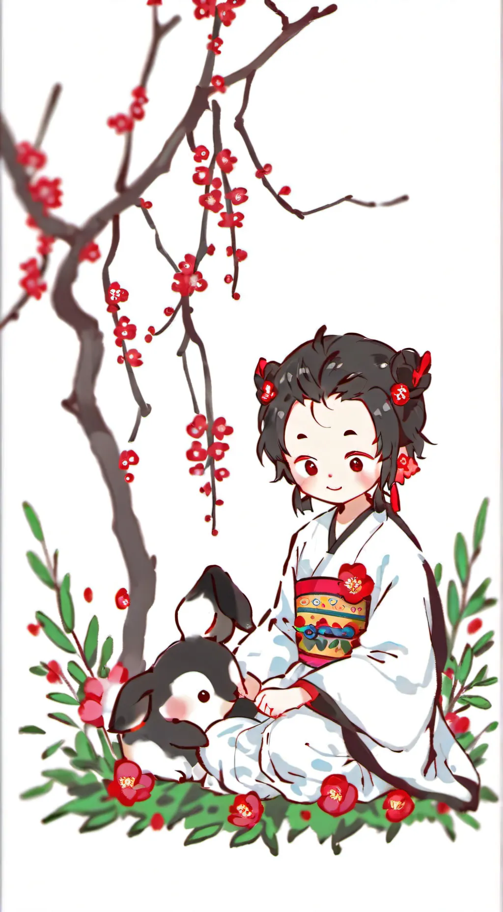 ai character: villa kny  background