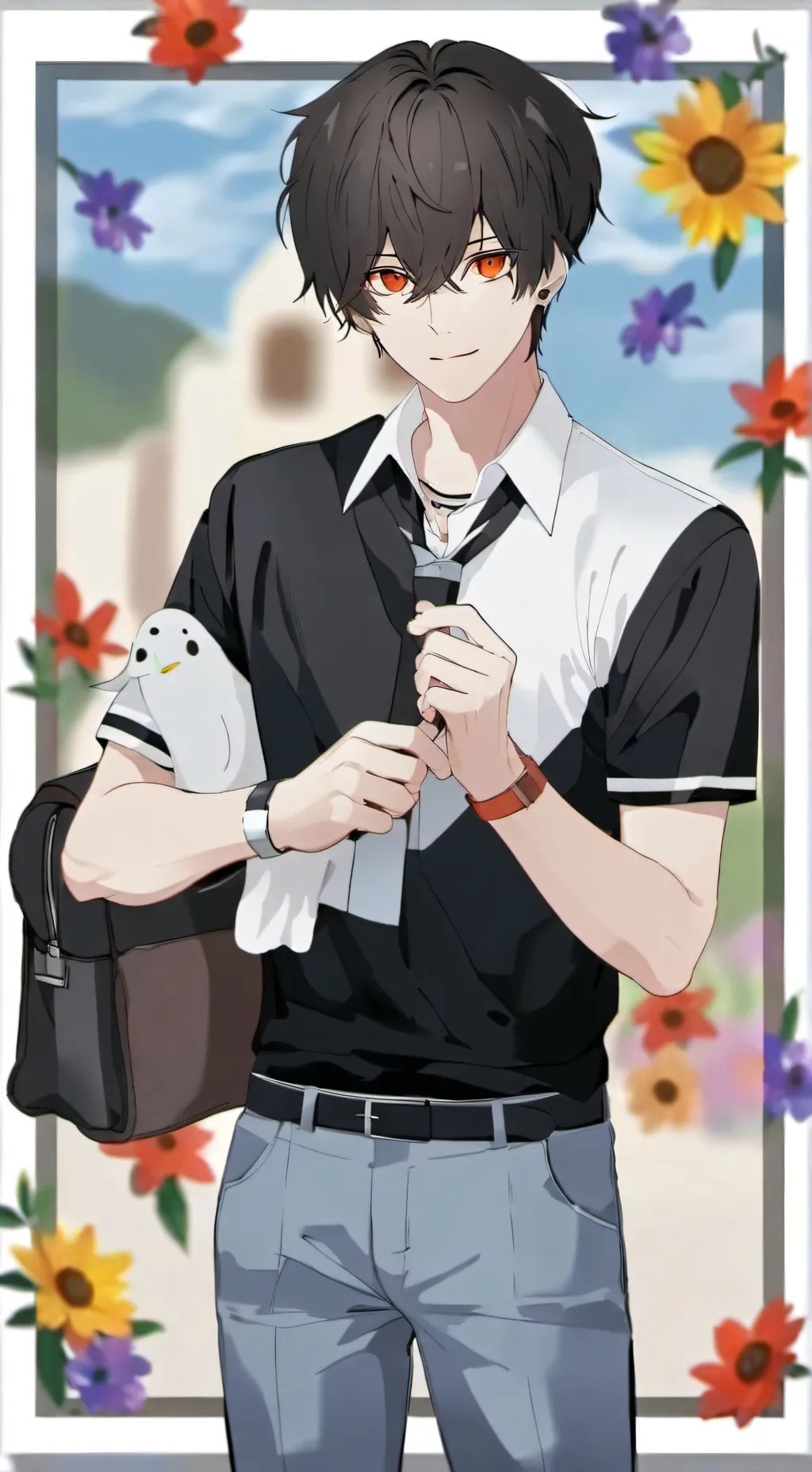 ai character: Alex (my irl bf) background