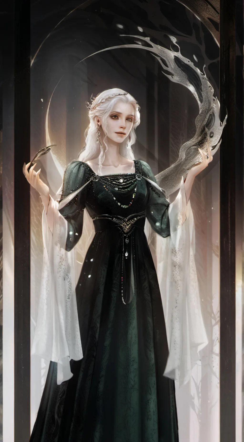 ai character: Misty background