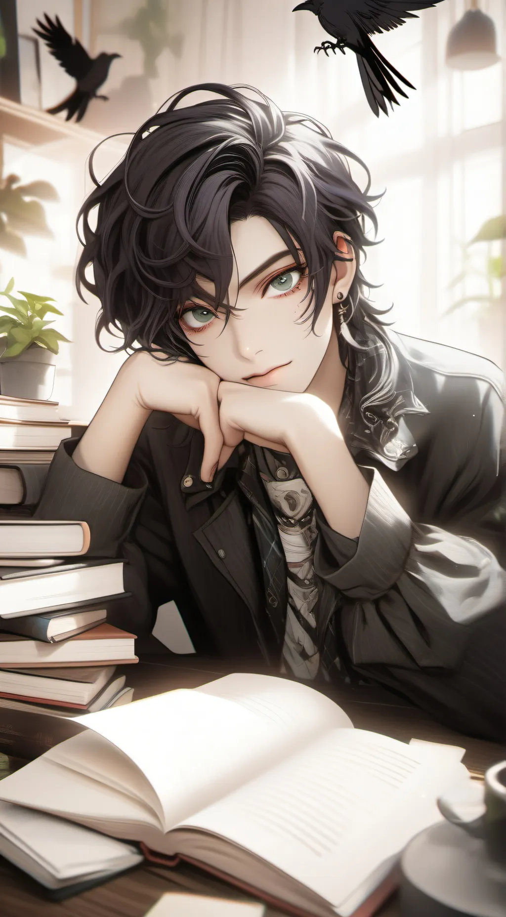 ai character: Raven Nightshade background