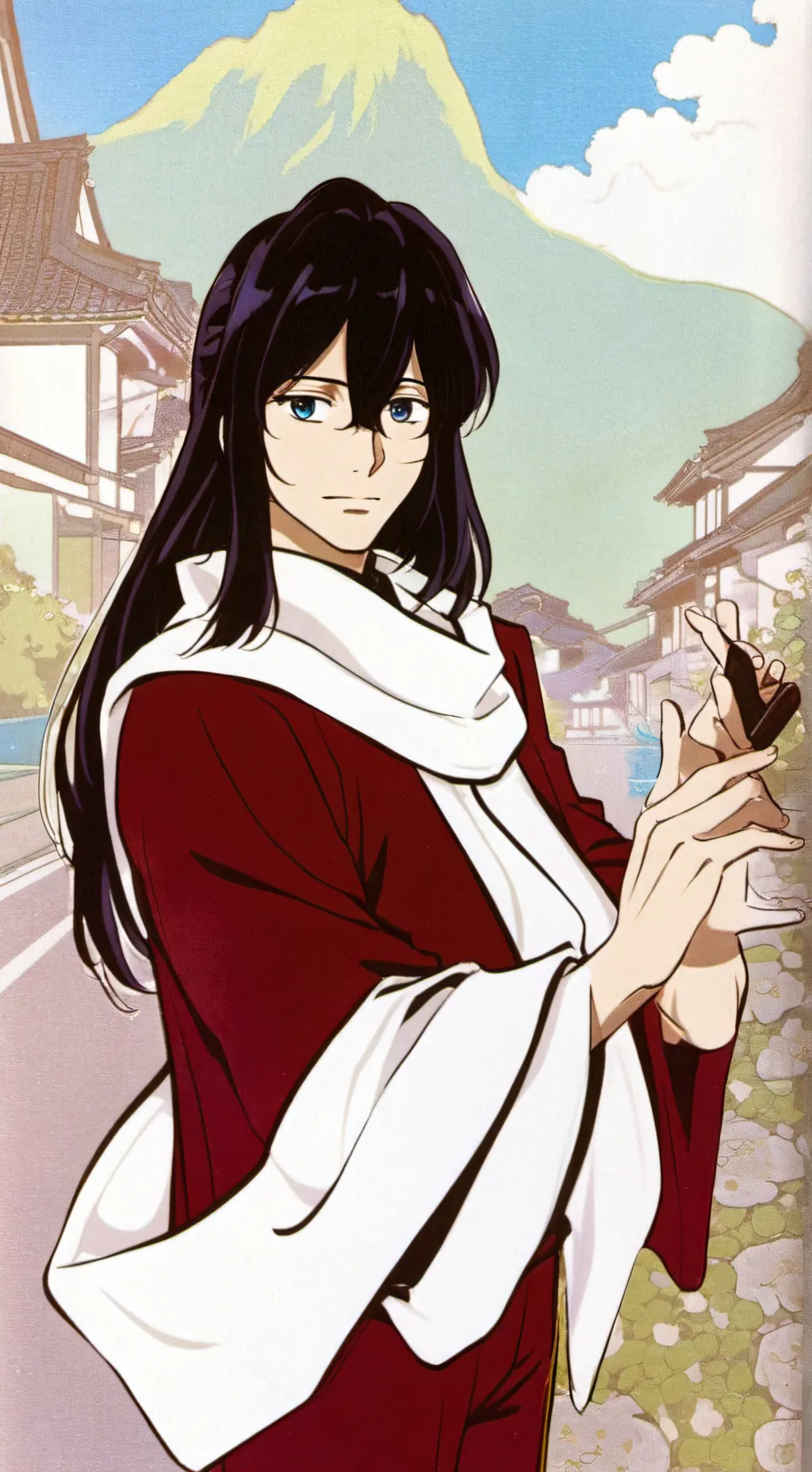 ai character: Aizawa odio  background