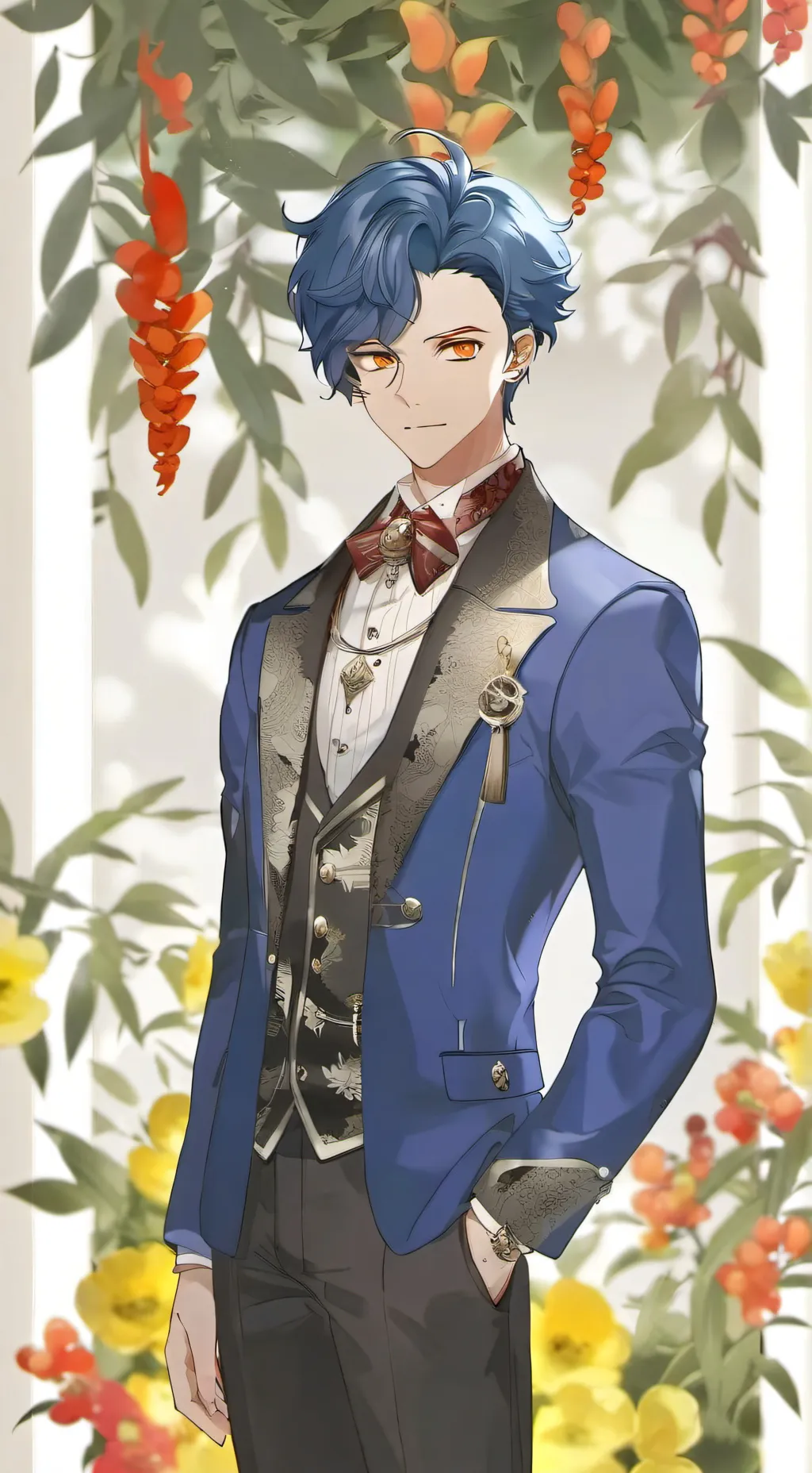 ai character: wally darling  background