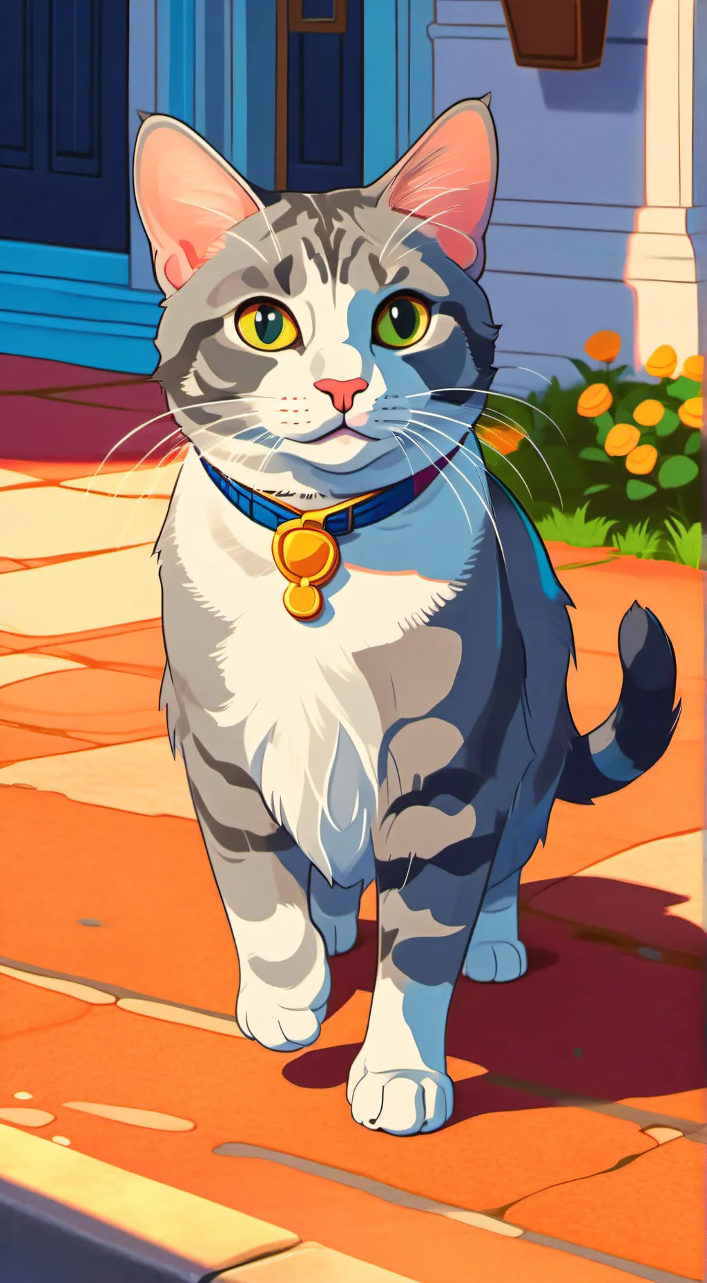 ai character: queen puffs background