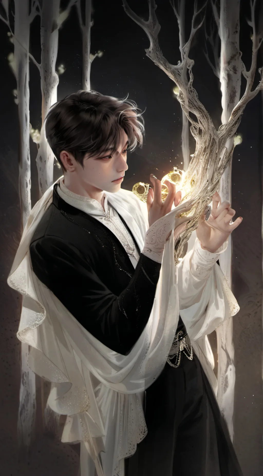 ai character: Magnus background