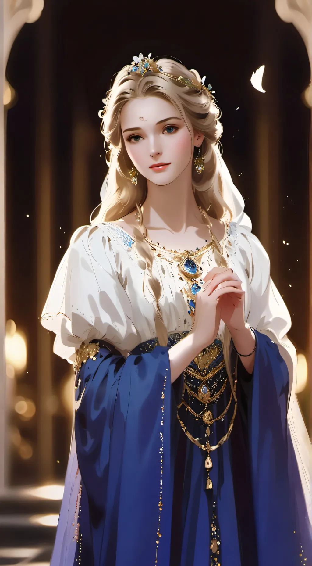 ai character: lily background