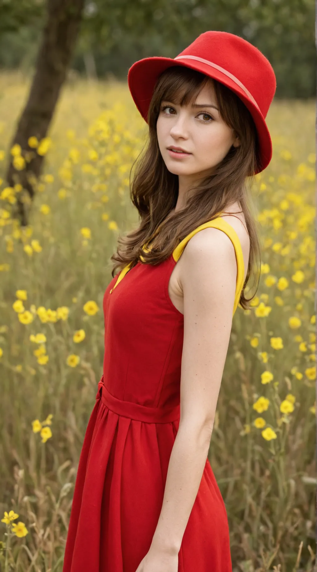 ai character: velvet background