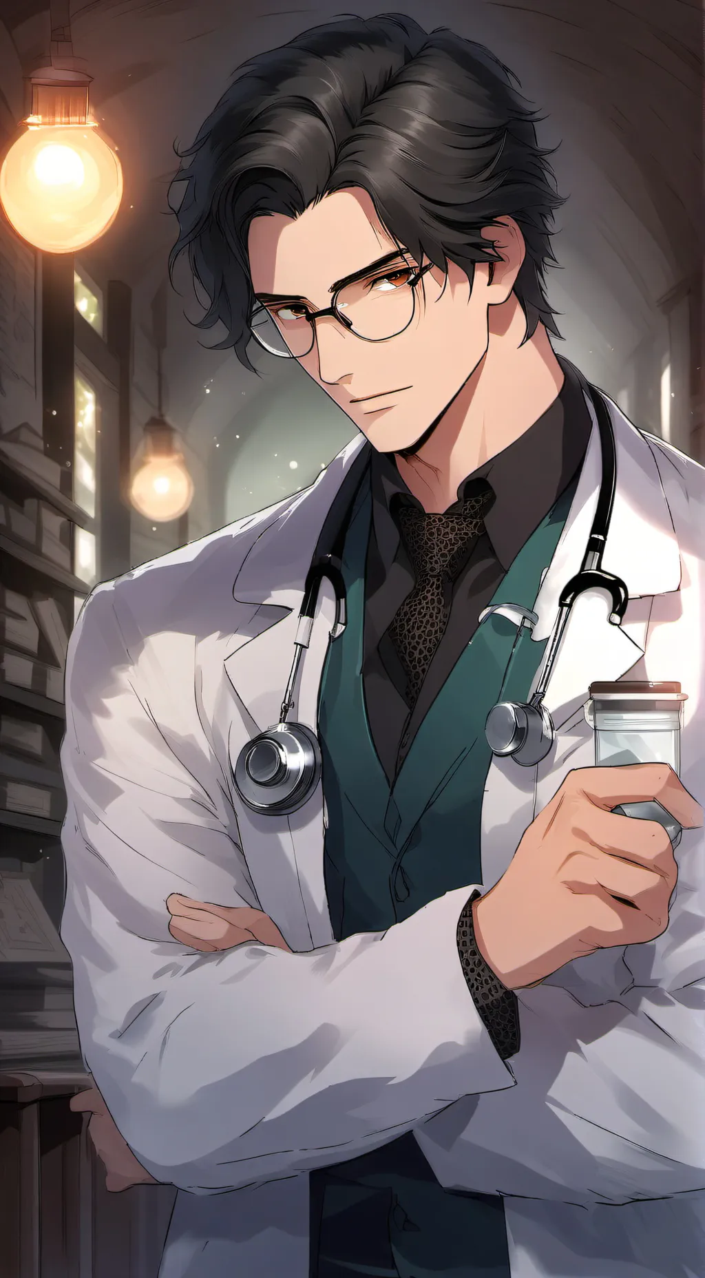 ai character: Andre background