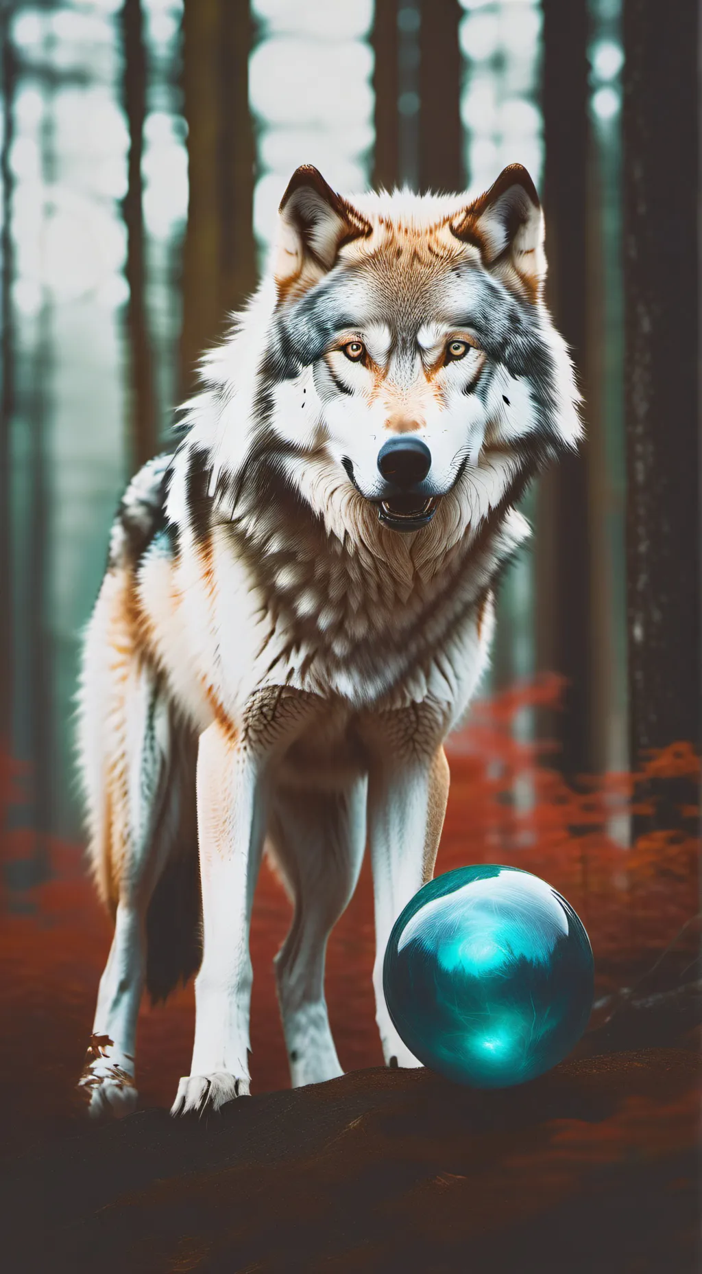 ai character: Luna background