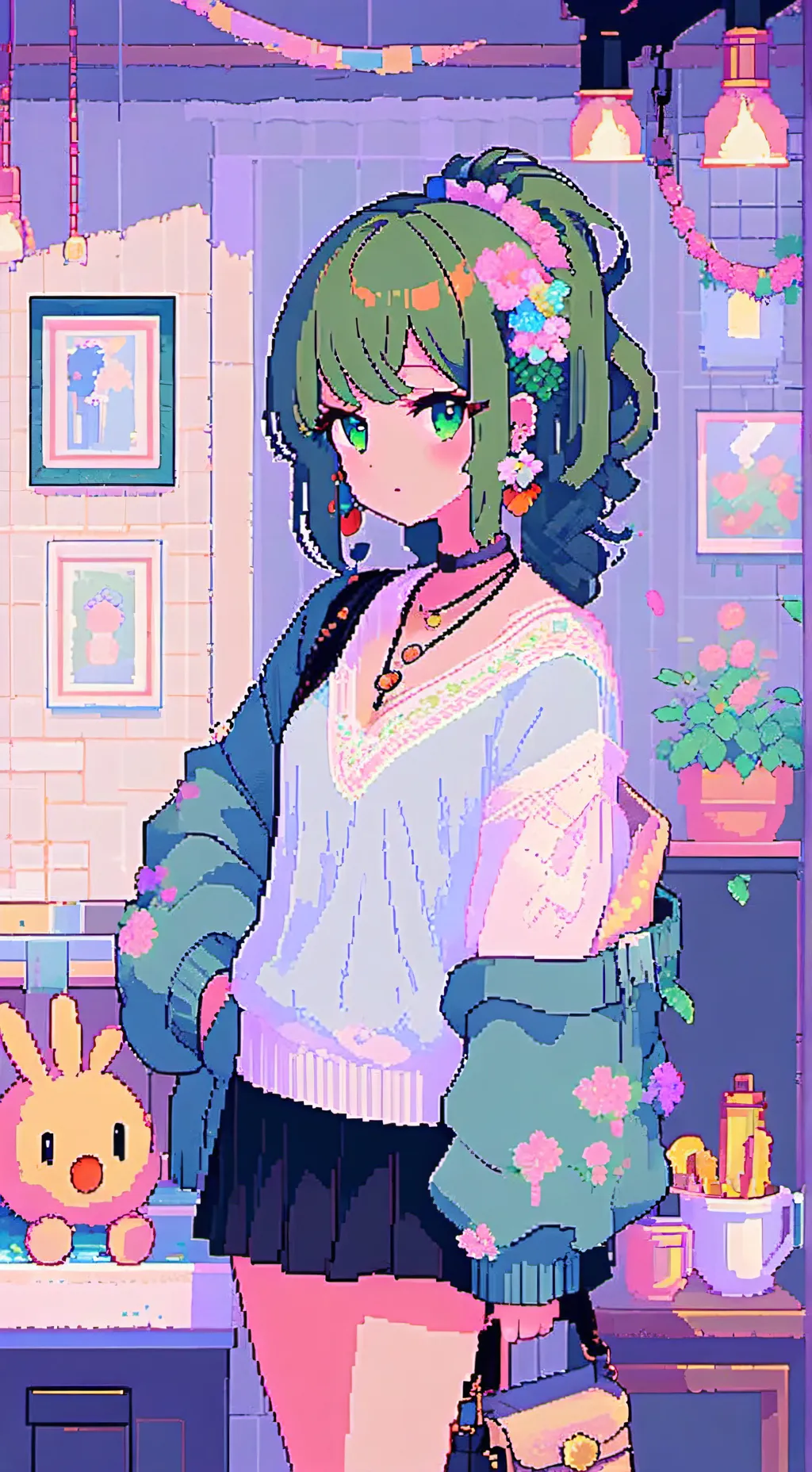 ai character: Lucia*la castrosa* background