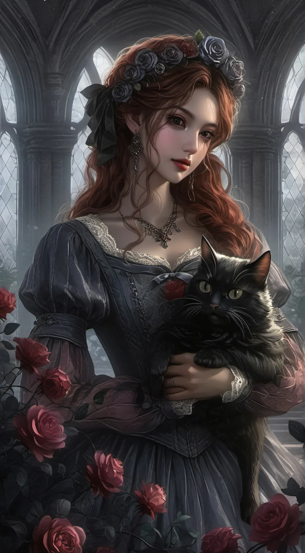 ai character: 🥵 Ángela 😚 background