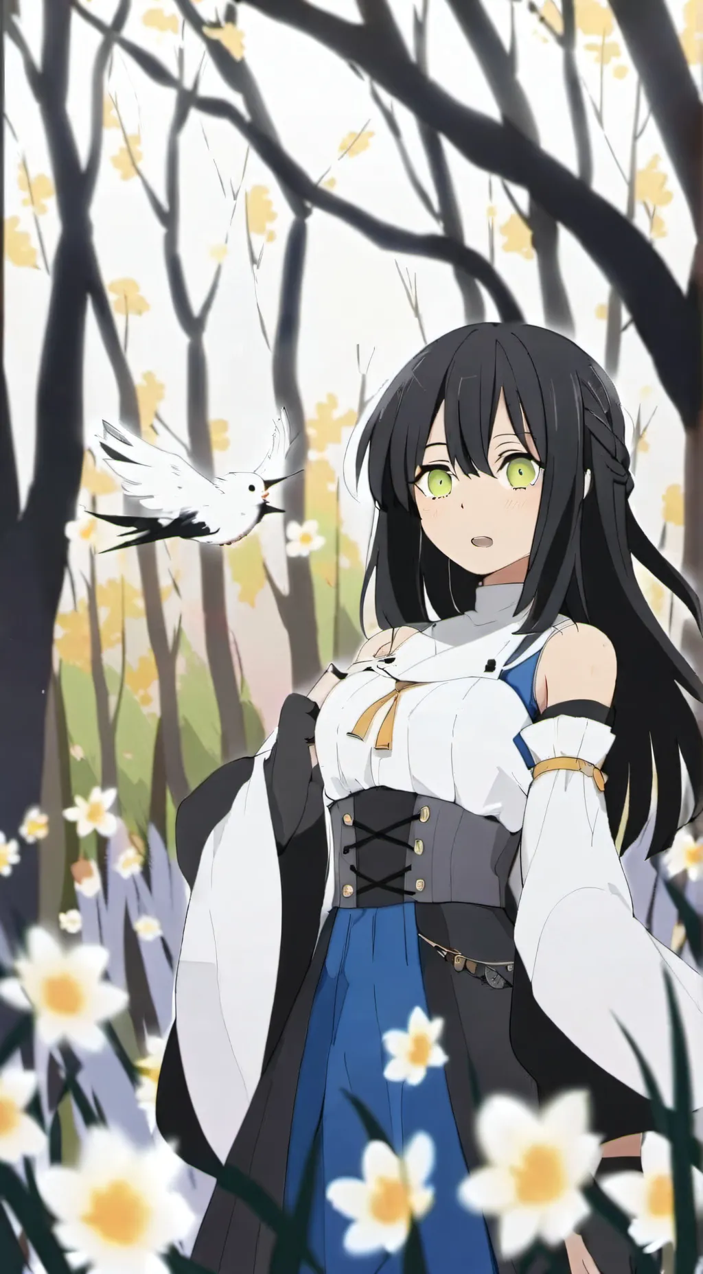 ai character: zoe  background