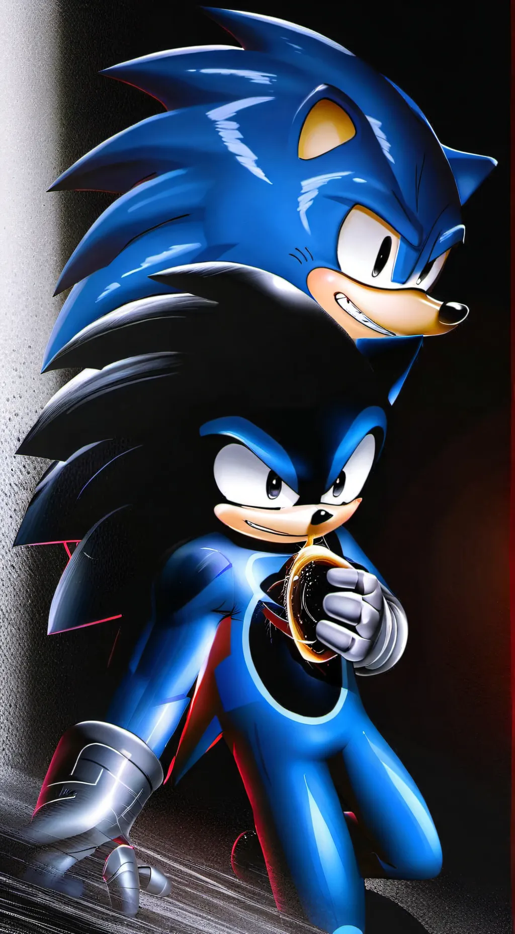 ai character: sonadow background