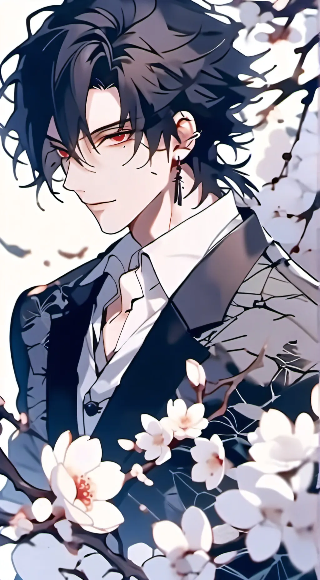 ai character: ANDERW background