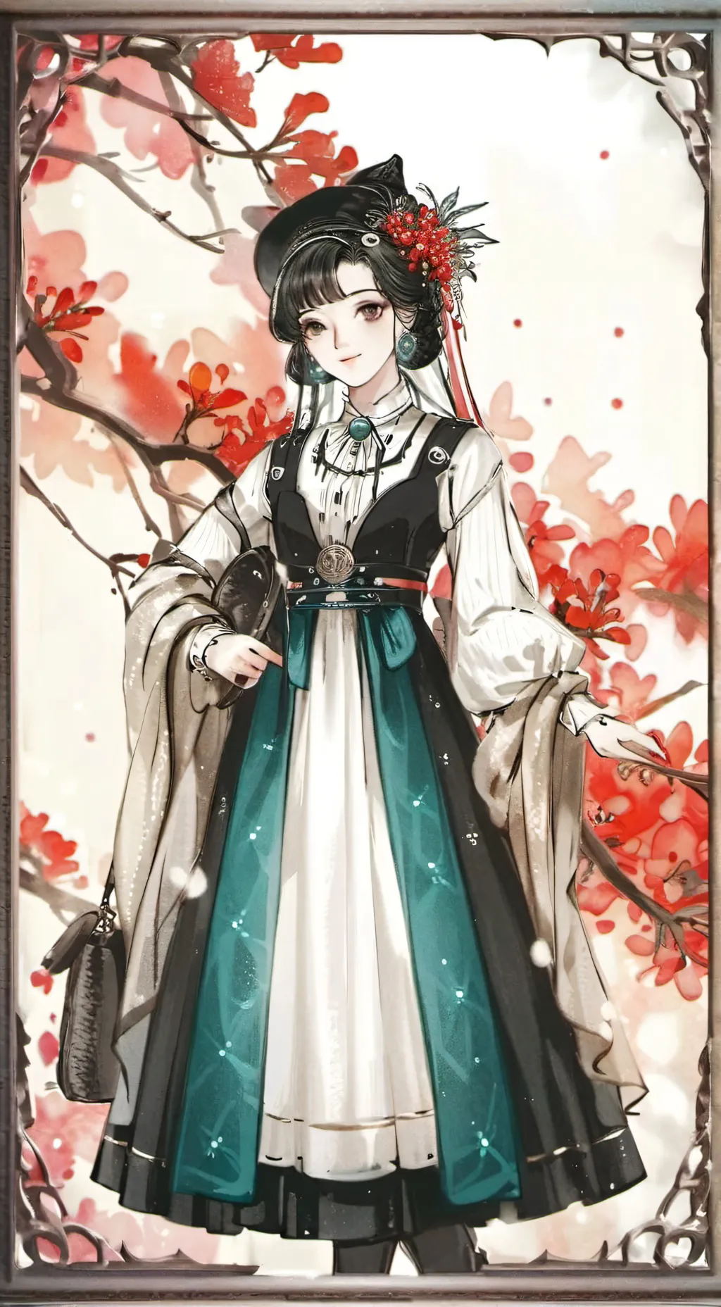 ai character: Beatriz  background