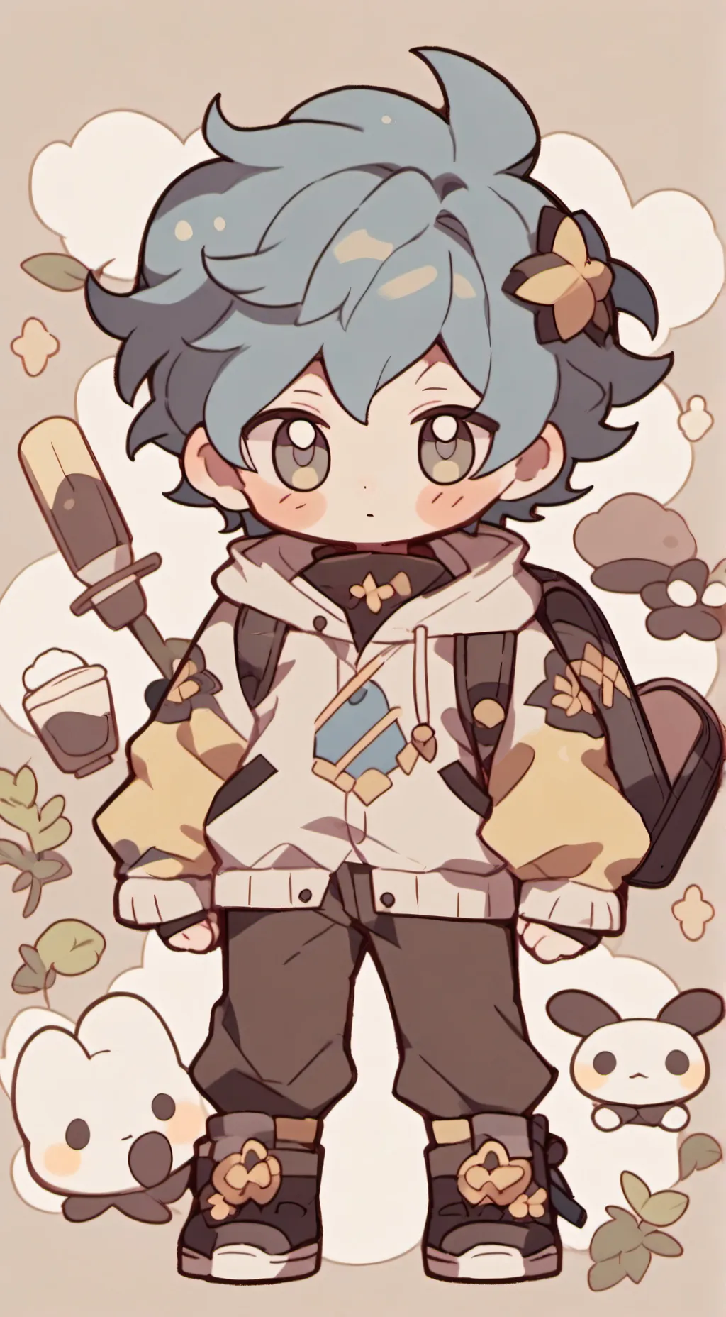 ai character: Liam 🗿 background