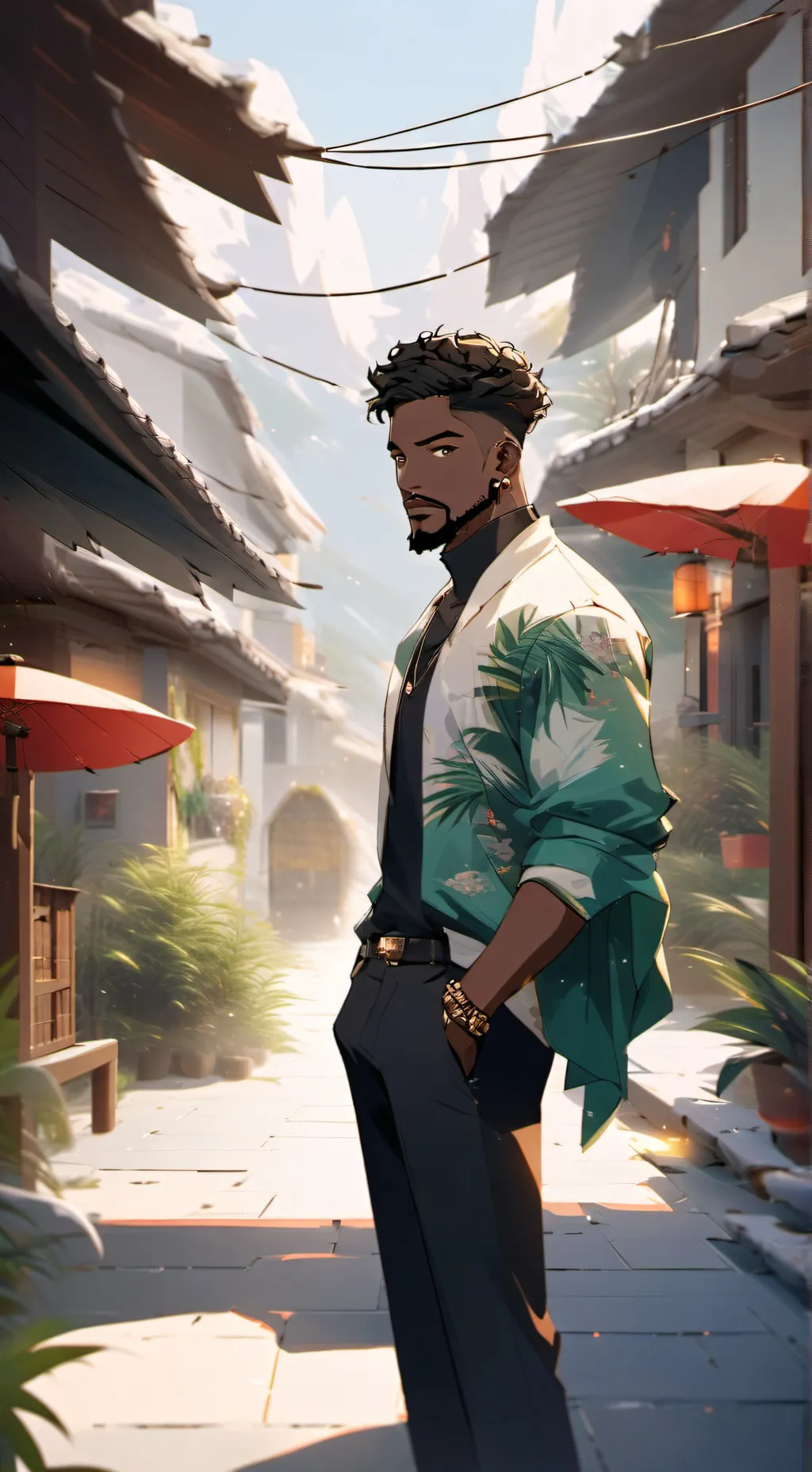 ai character: Dom background