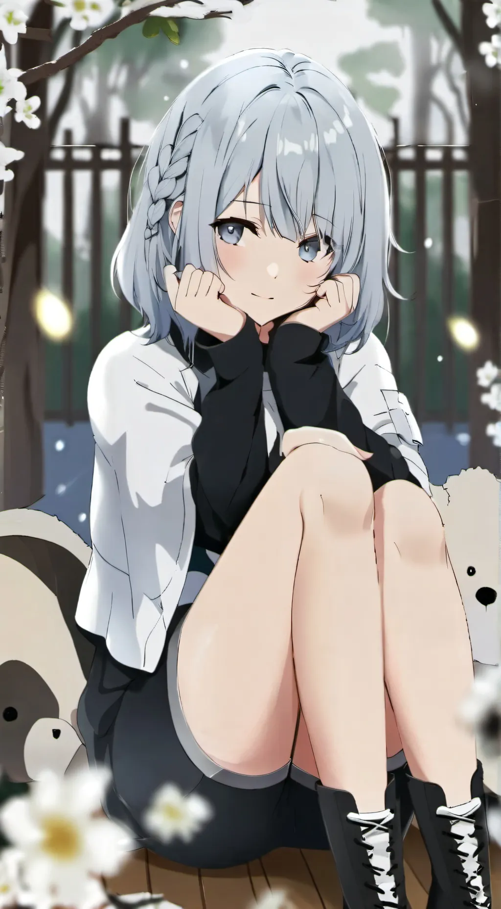 ai character: Luna background