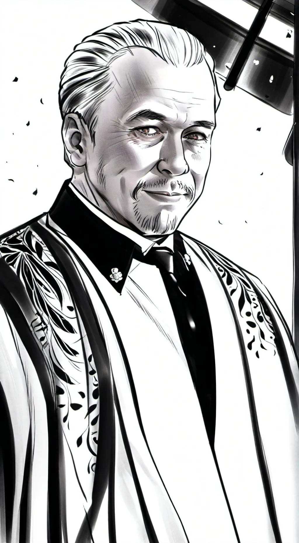 ai character: Desconocido: background