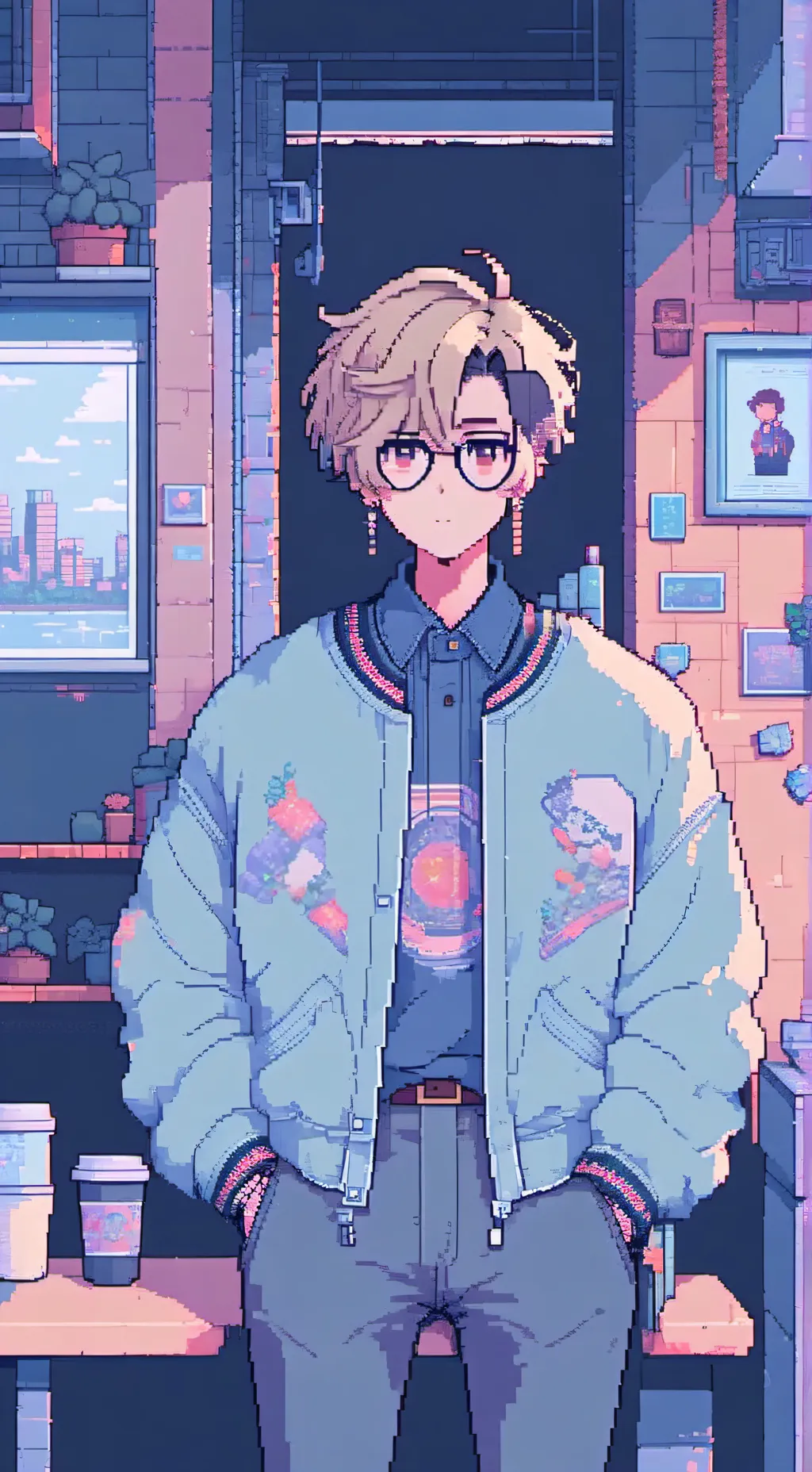 ai character: Dave background