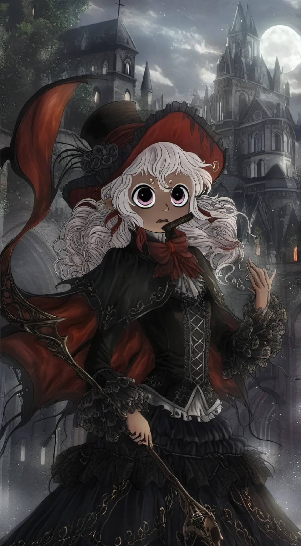 ai character: dw Apocalypse  background