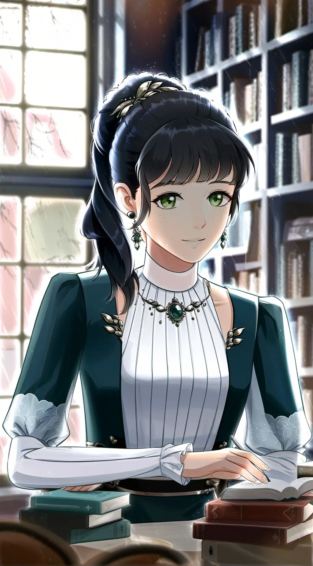 ai character: The eBook Empire background